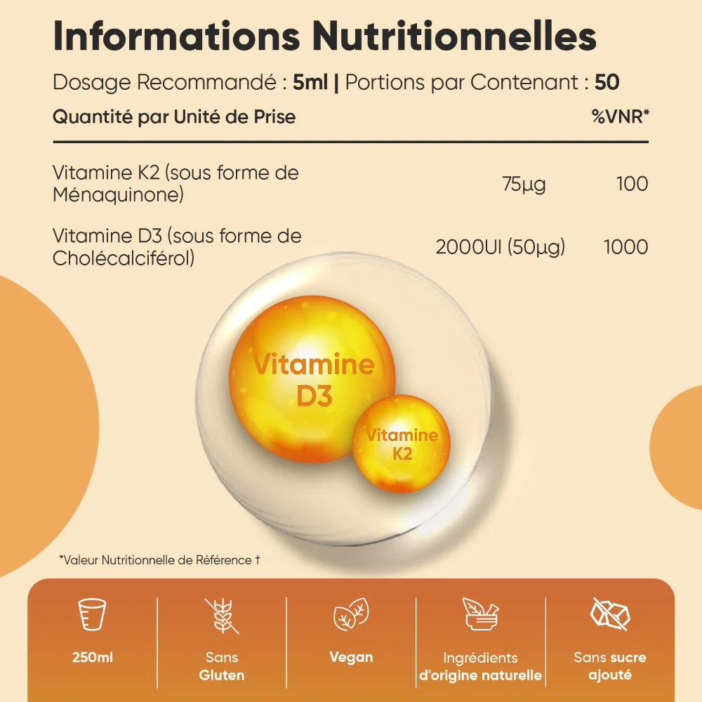 Vitamine Liposomale D3+K2 - Image 3